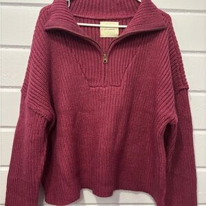 Lucky Brand Berry Cowl Neck Sweater